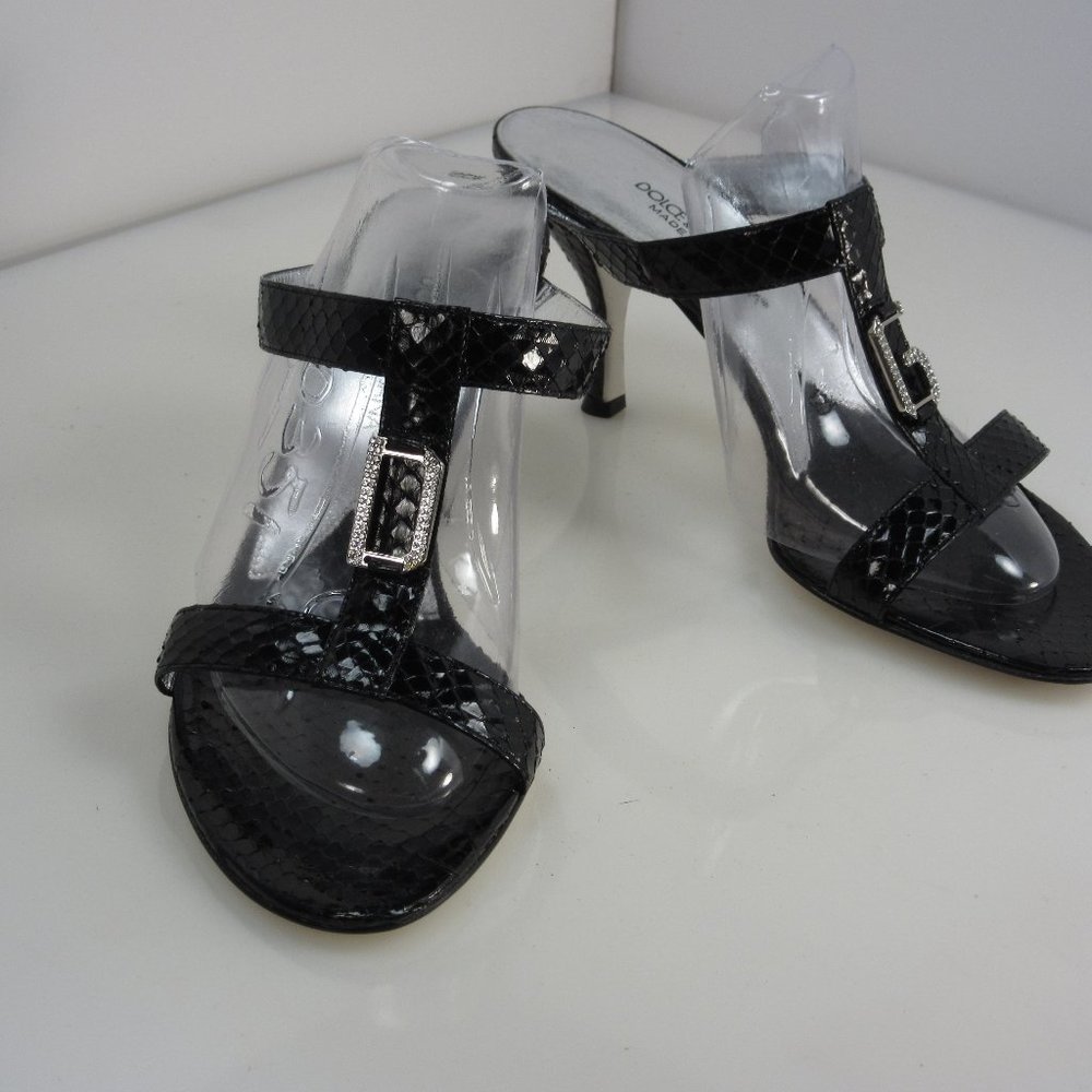DOLCE & GABBANA WOMEN'S HEELED MULE SANDAL